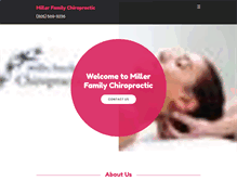 Tablet Screenshot of millerfamilyhealth.com